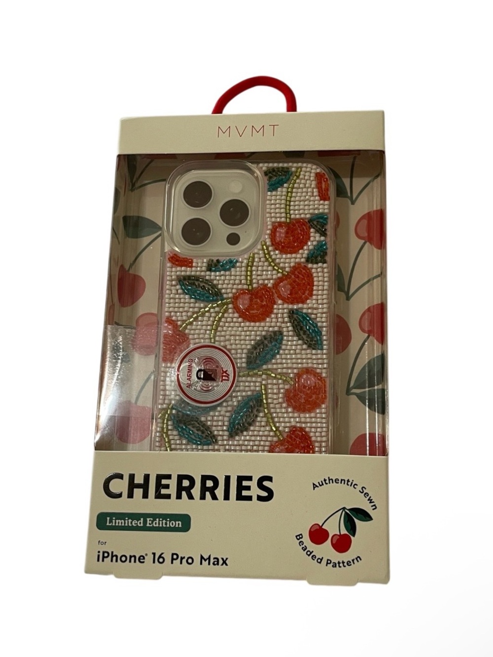 MVMT Cherries Limited Edition iPhone 16 Pro Max Case - NWT **